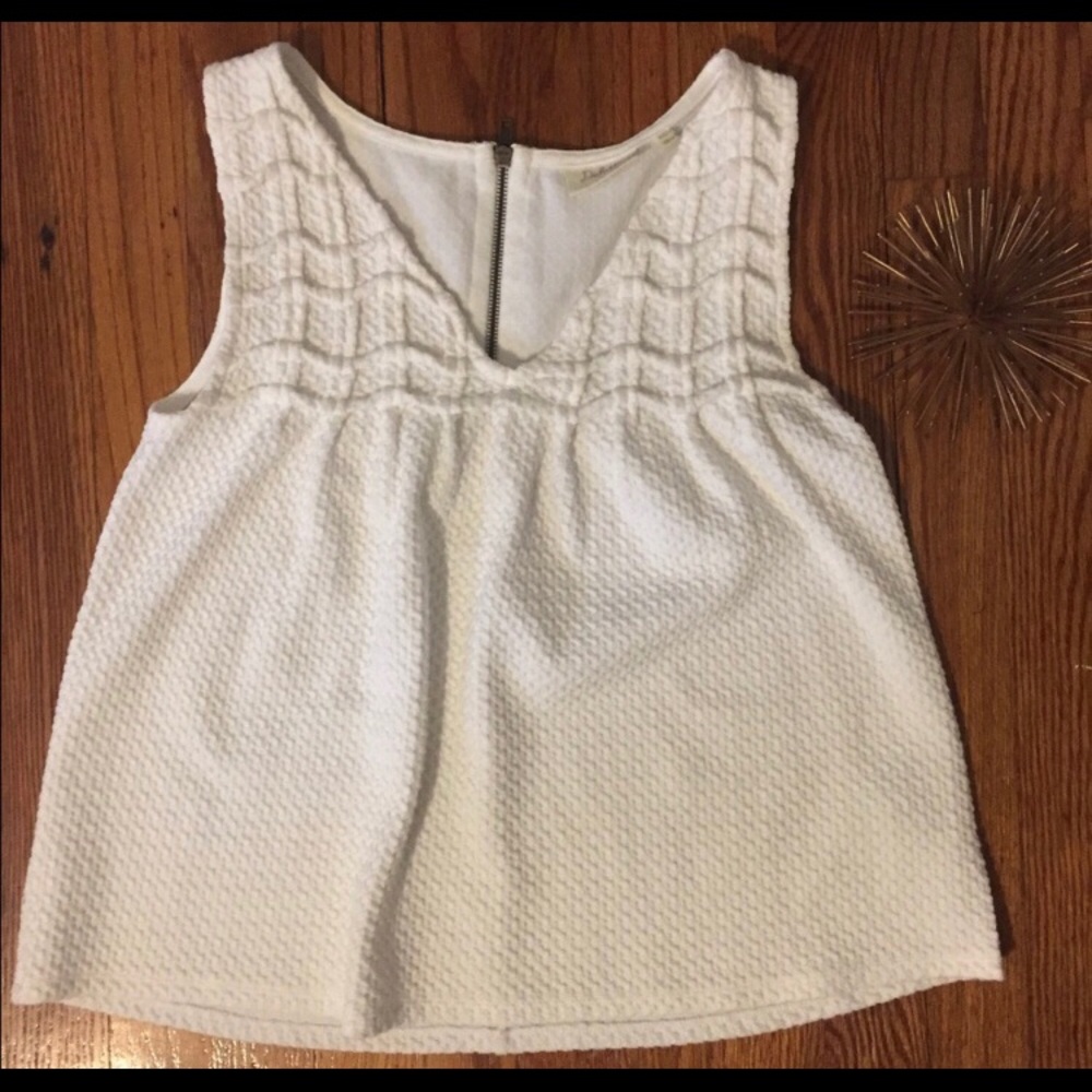 Anthropologie deletta smock swing tank